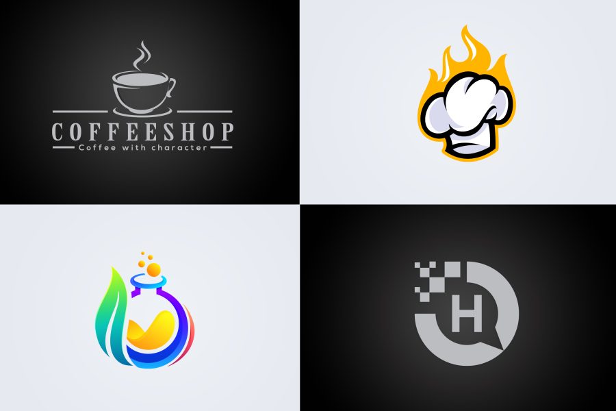  MODERN and ATTRACTIVE Logo Designs in 24hrs