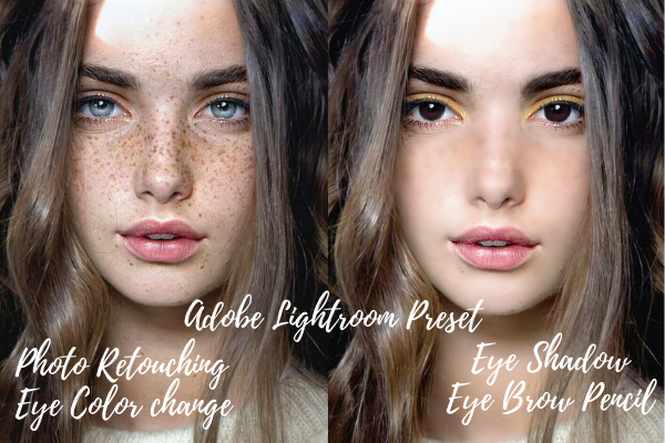 I will edit your selfies , photo retouching,teeth whitening,eye color change,lightroom preset
