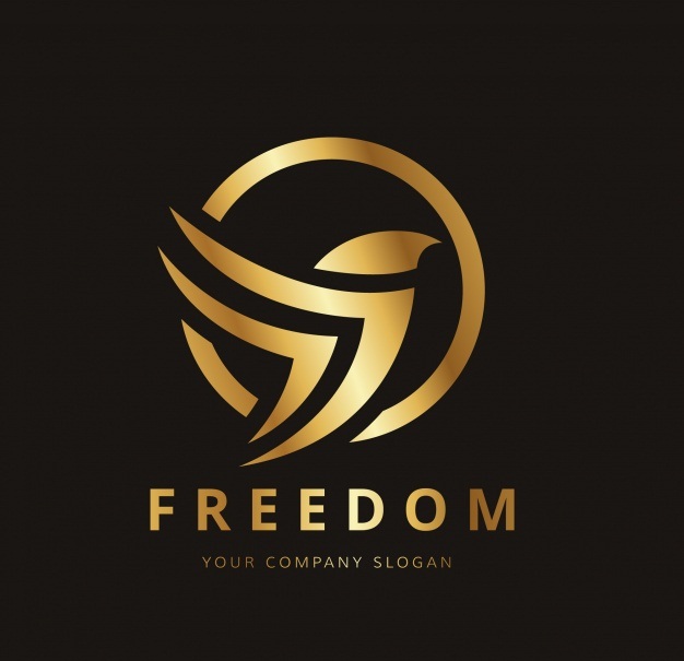 Logo Designer, sketched or graphically designed symbol, set in a specific typeface or font