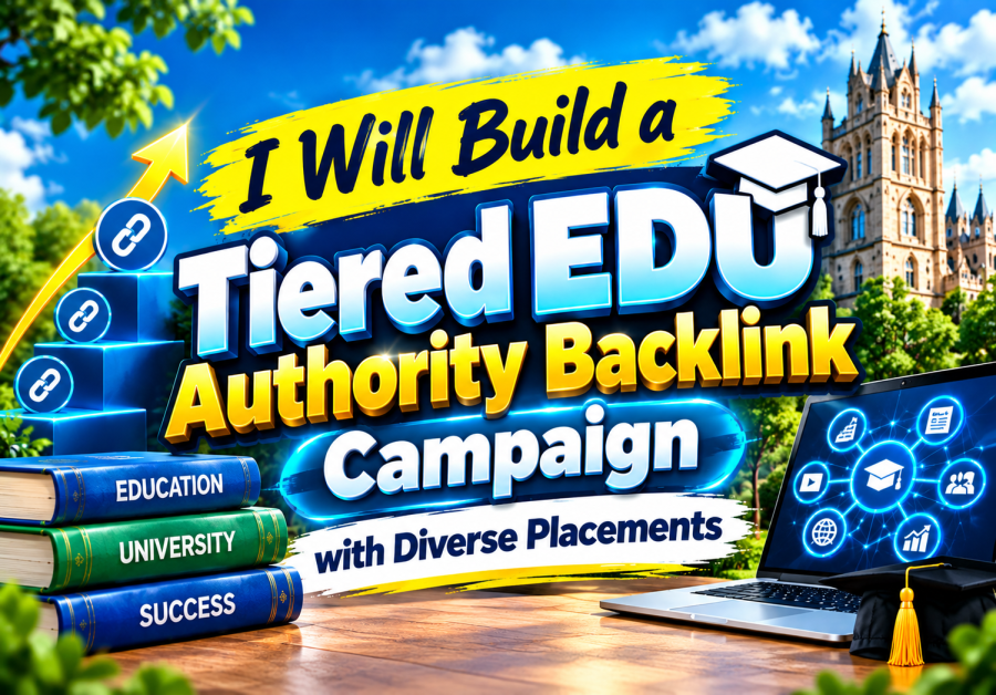 I Will Build a Tiered EDU Authority Backlink Campaign with Diverse Placements