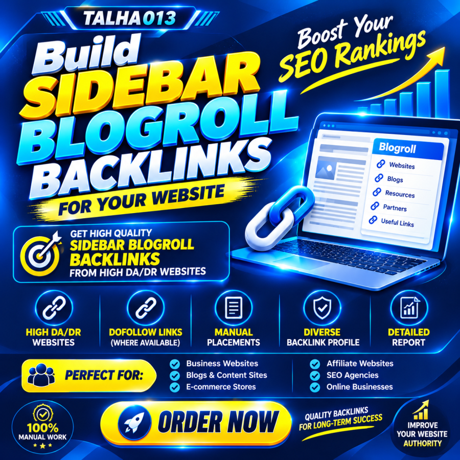 Build a Diverse Sidebar Blogroll Backlink for Your Website