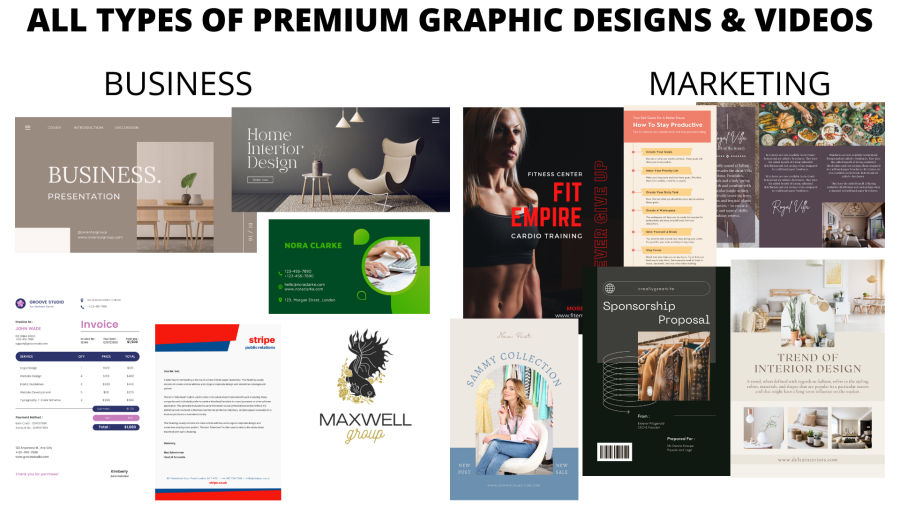 I will do all types of premium quality graphic designing