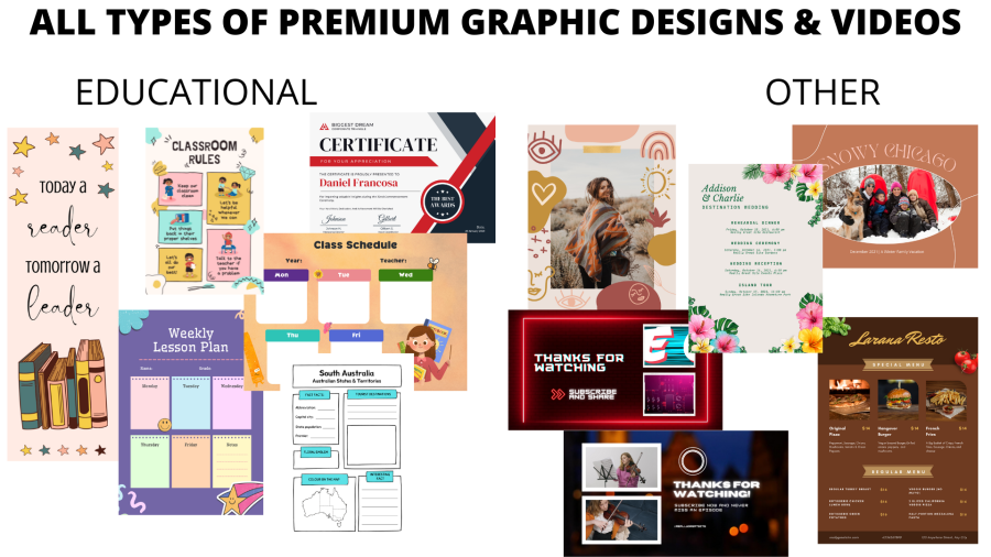 I will do all types of premium quality graphic designing