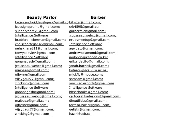  I will do targeted active Email list For Email Marketing
