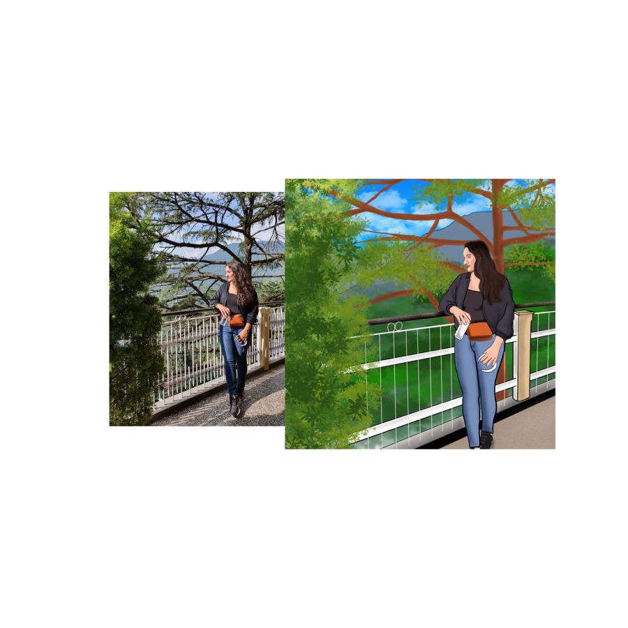 Get a Cartoon Sketch, Caricatures of yourself, (PS:- choose your background colour)