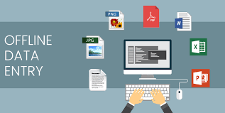 I will do any type of data entry online and offline