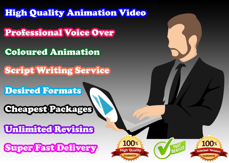 I will create a professional whiteboard animation video