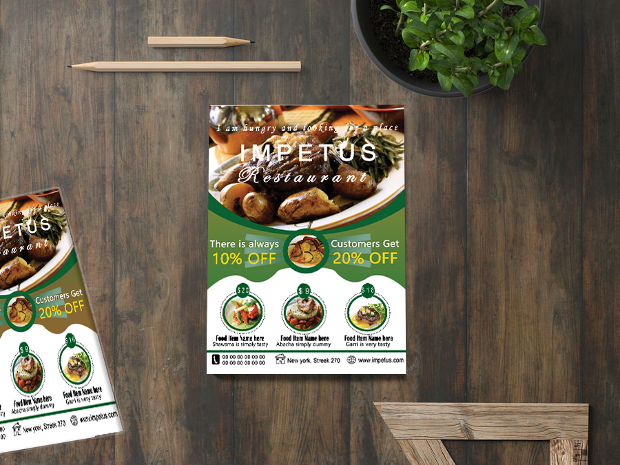 I will design a stunning flyer for you