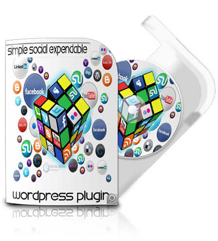 Simple Social Expandable (Wordpress Plugin)