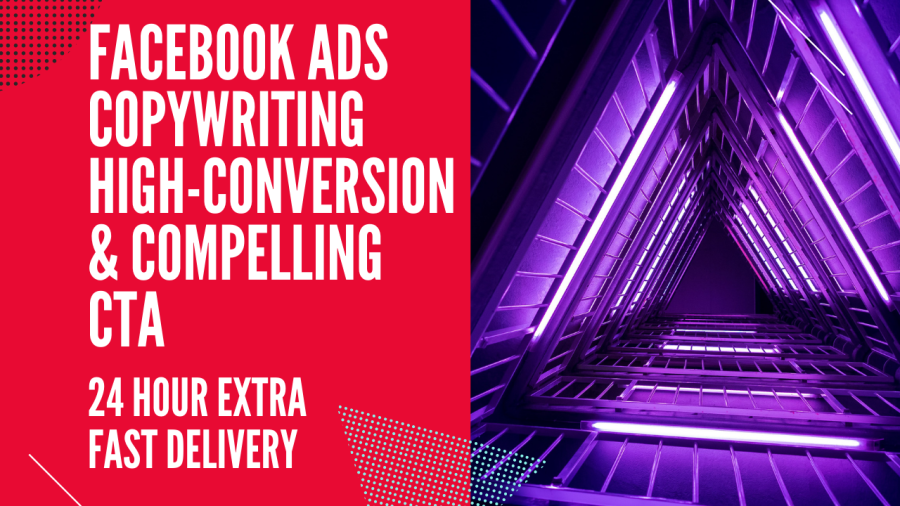 I will write persuasive high conversion facebook ads copy
