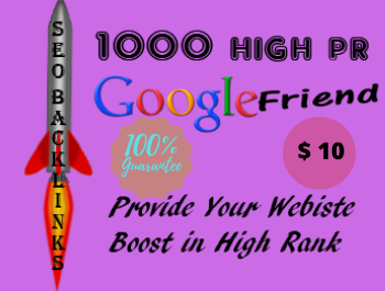 I will create 1000 do follow High PR4-PR7 Backlinks 