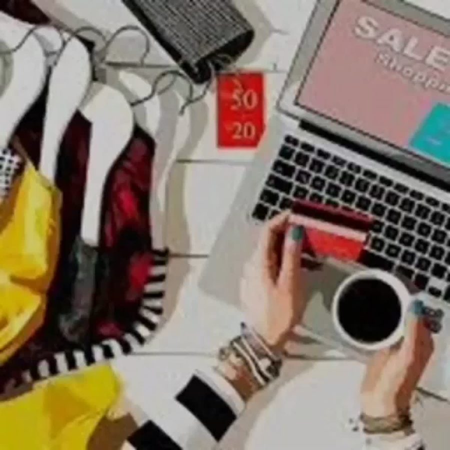 Creation of business advert with video text animation 