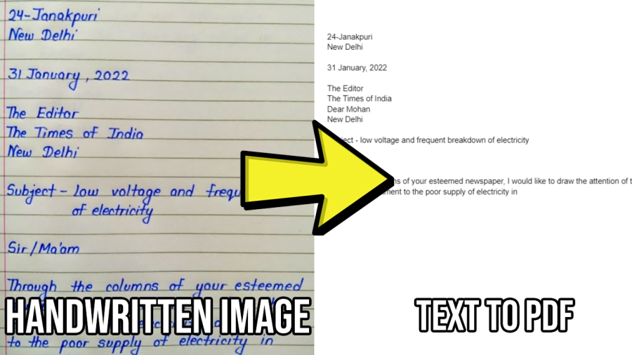 I will convert handwritten text images to text, ms word or pdf