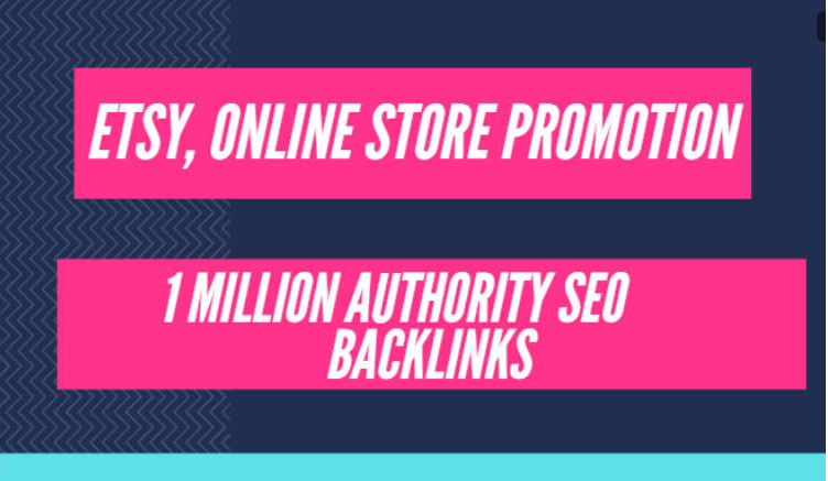 I will build high quality gsa backlinks for etsy shop promotion, online sales