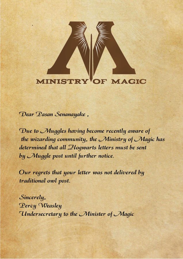 Harry Potter Personalized Hogwarts acceptance letter,Knight bus ticket and etc.. For everyone 