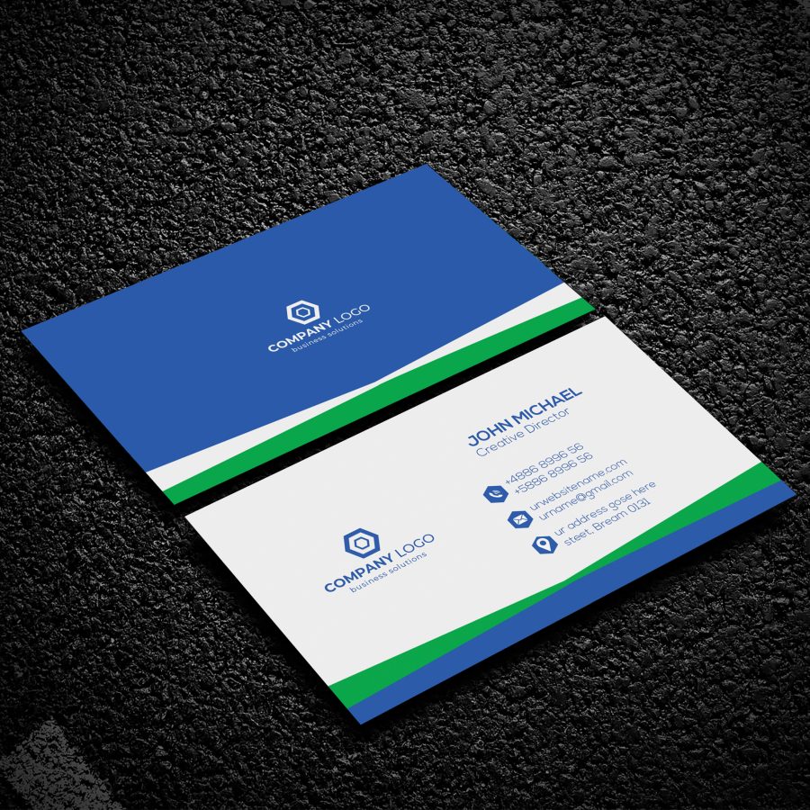 I will design a perfect business card for you