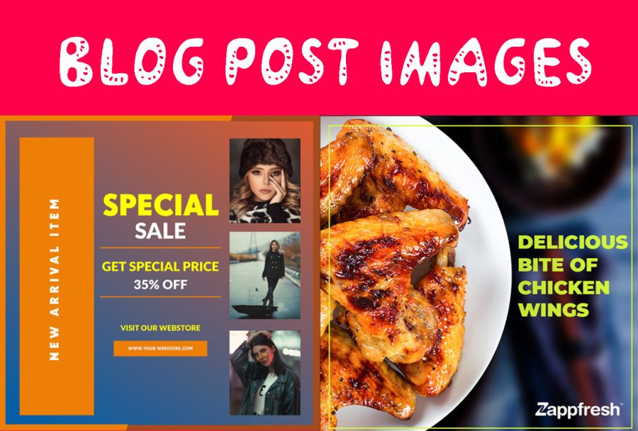 I will do design amazing blog post image 