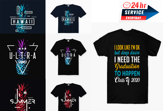 i will design all kind of tshirt designs