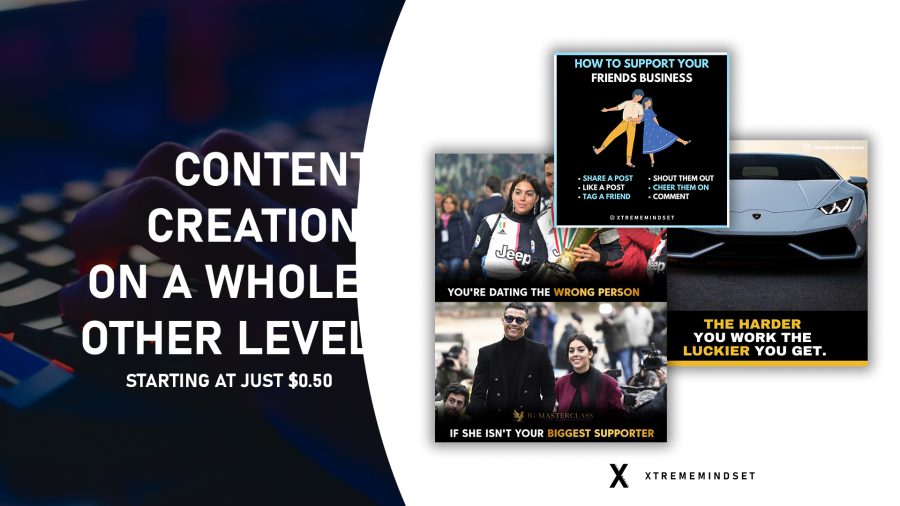 We make content for your social media on a whole other level