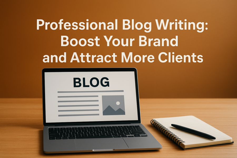 Professional Blog Writing: Boost Your Brand and Attract More Clients