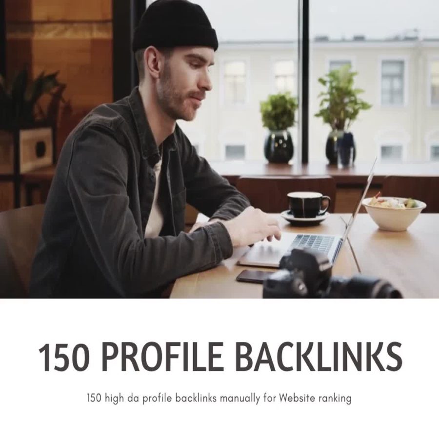 150 high da profile backlinks manually for Website ranking 