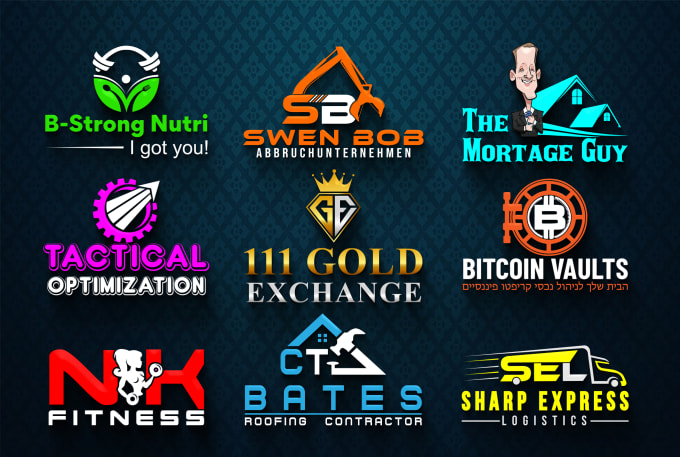 I will do awesome unique and modern business logo design