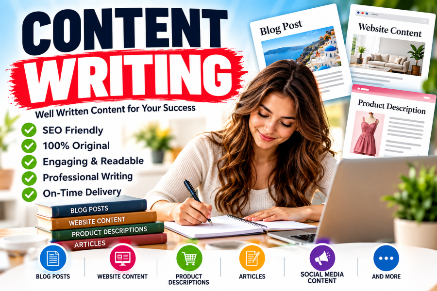 I will write professional SEO content for your website, blog or business