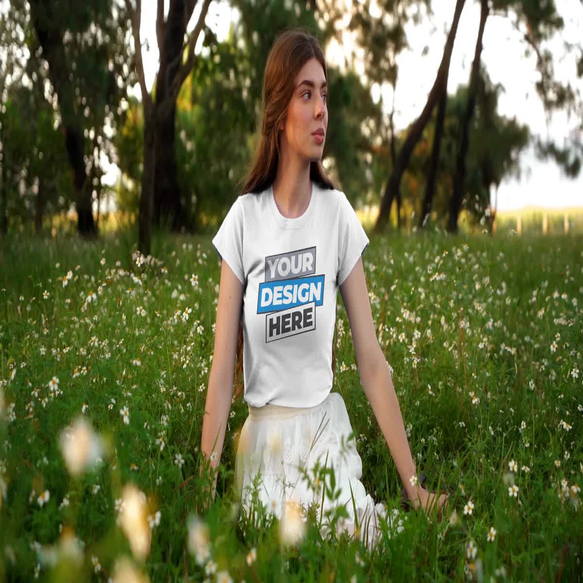 I will create 50 impressive realistic HD t shirt video mockup