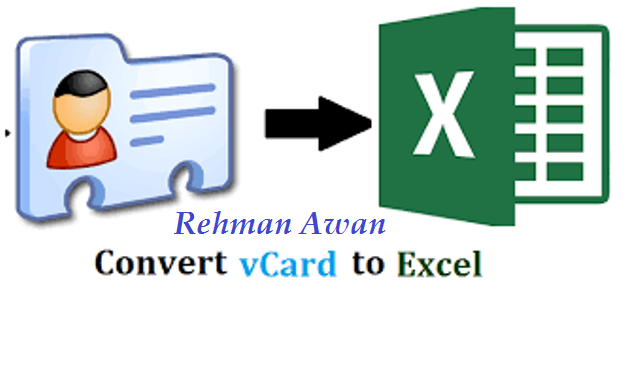 I will convert your 1 Vcard, vcf up to 5000 Contacts to Excel or CSV