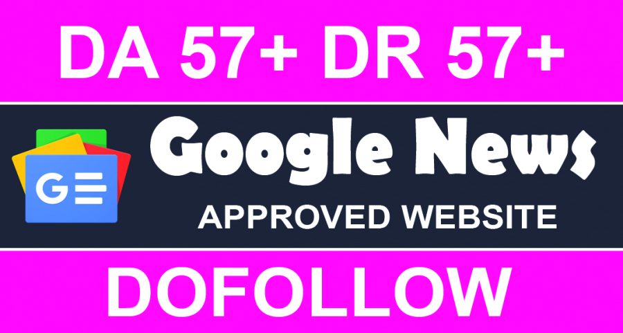 Write and publish guest post on google news approved website