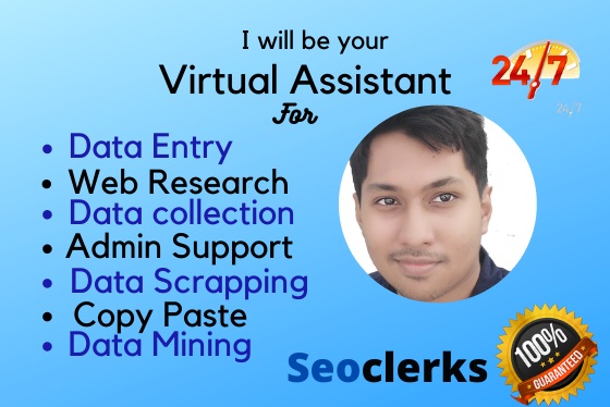 I will be your virtual assistant