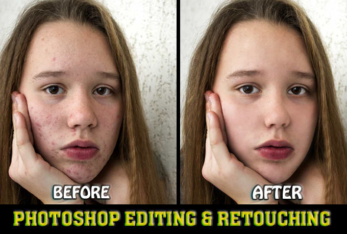 I will do professional Photoshop Editing and Photo Retouching