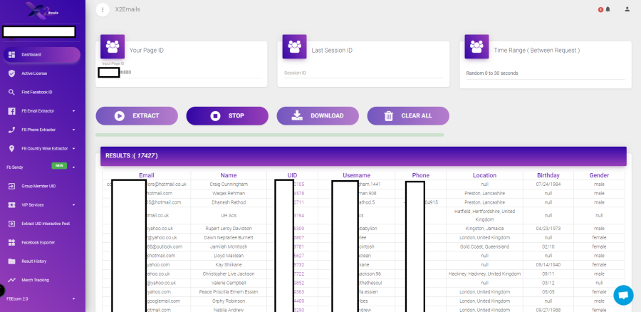 I Will provide email scraping service 