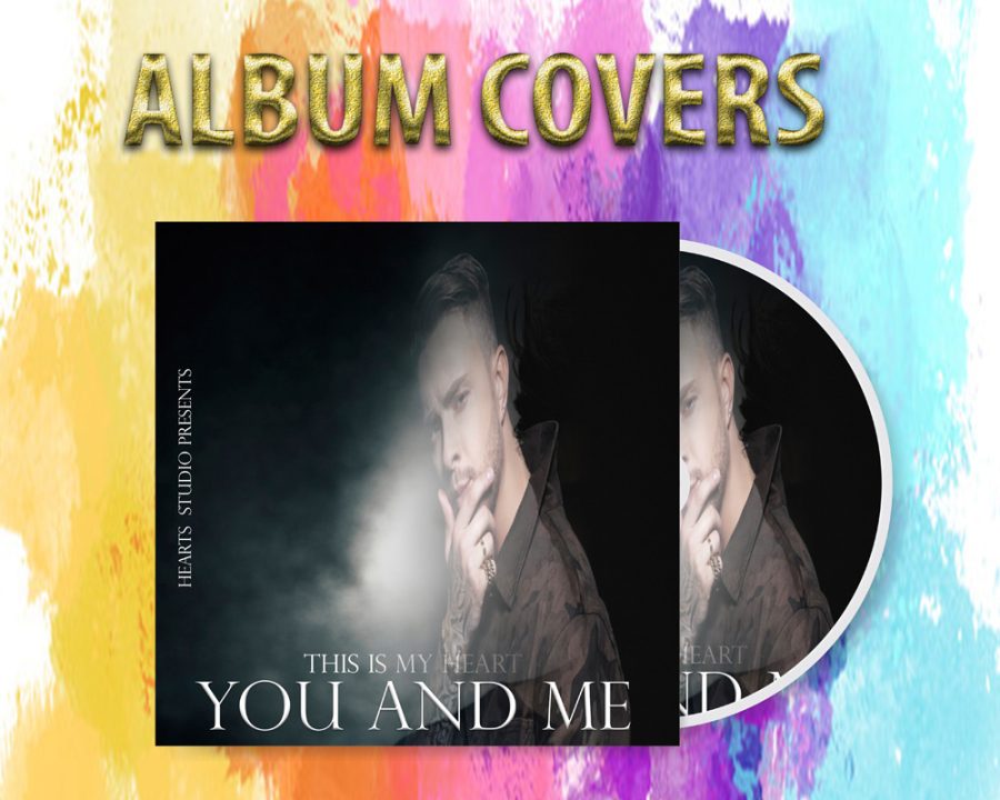 I will design your music album cover art