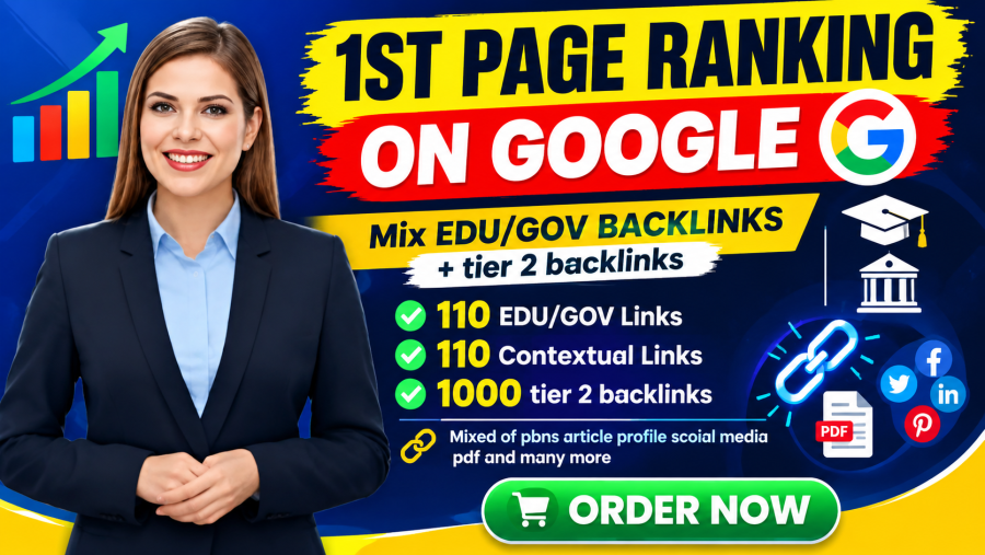 Build 3-Tier EDU/GOV Backlinks With Profile, Blog Posts And Comments From Top University Domains