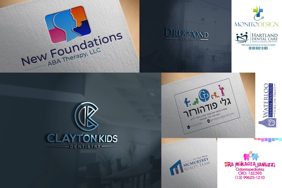 I will do a professional unique dental logo