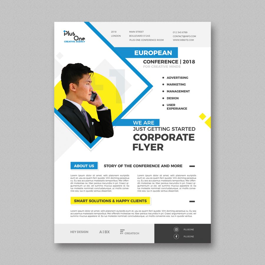 I will do creative flyer design