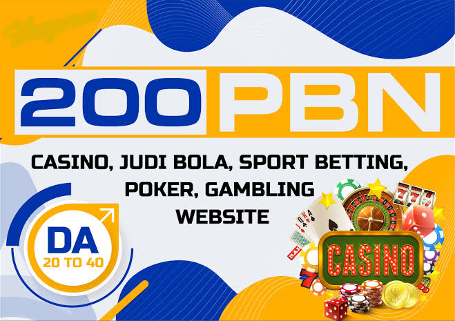 I Will do 200 poker WEB 2.0 PBNs DOFOLLOW BACKLINKS WITH DA 40+ PA 30+ 