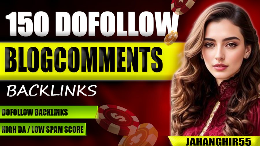 I will do 150 Dofollow comment backlinks