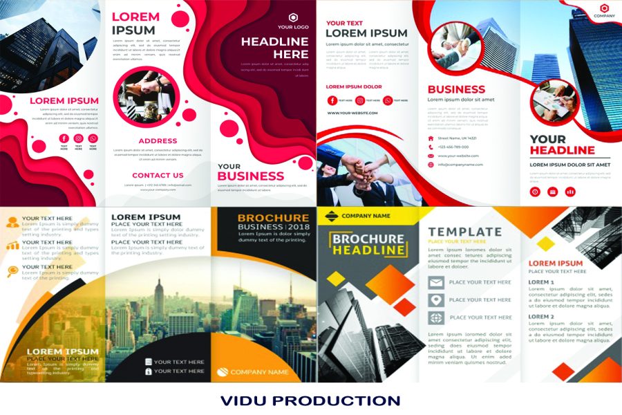 I will professional flyer design and brochure besign