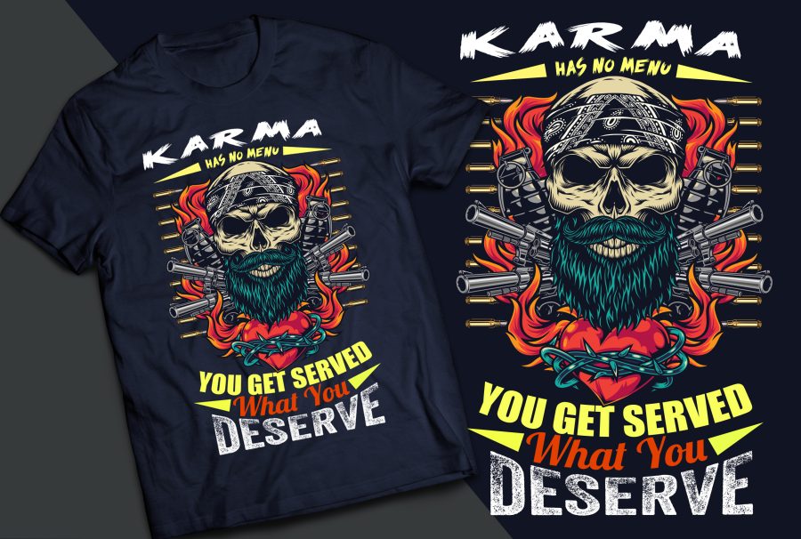 I Will do 3 T-shirt Designs For Merch,printfull and Teespring 