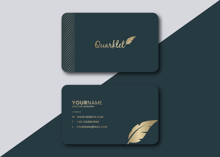 Minimalist business card design