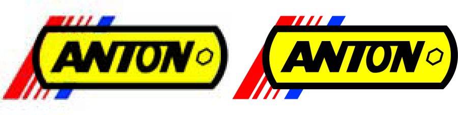 I will do vector tracing Or redraw manually