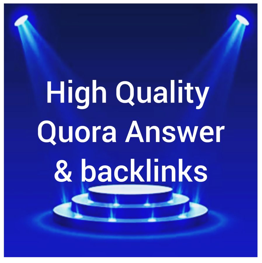 Rocket types promote your website unique 30+ quora answer backlinks 