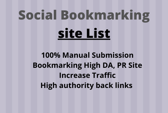 I will give 50 web Directory Submission backlinks Manually