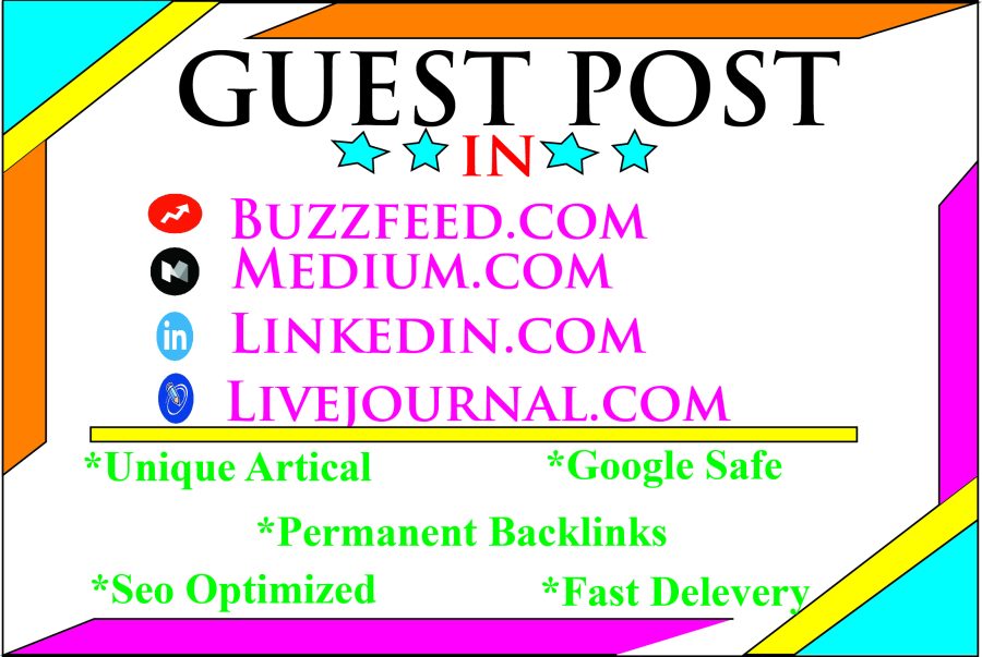 I will do High DA Guest Post on Medium