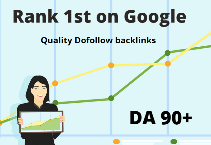 I will high authority 30 dofollow backlinks da 80 plus 