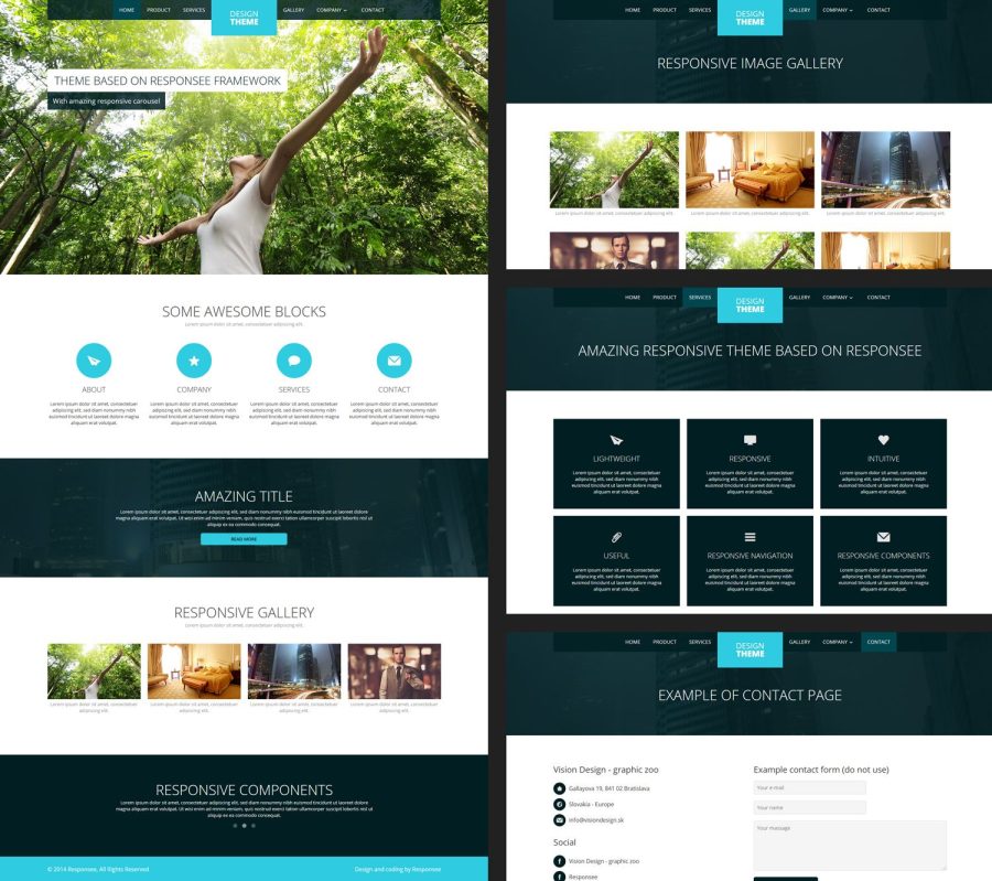 Make Responsive Website from PSD 