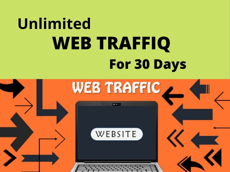 I will do UNLIMITED and genuine real Website TRAFFIC 