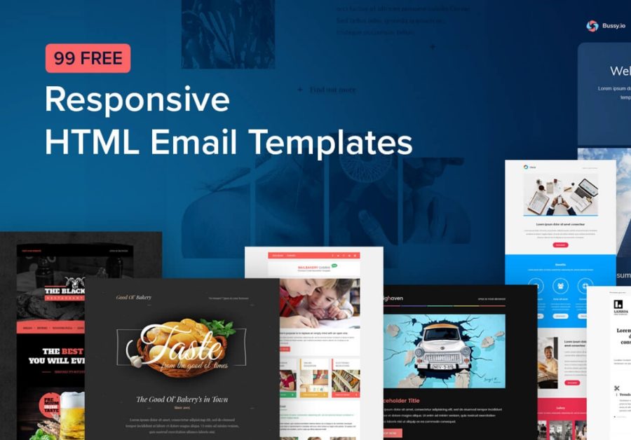 I will design editable HTML or mailchimp newsletter template